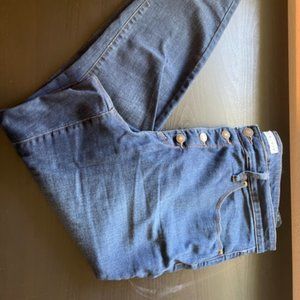 Ava & Viv High Rise Button Fly Skinny Jeans - Size 16W